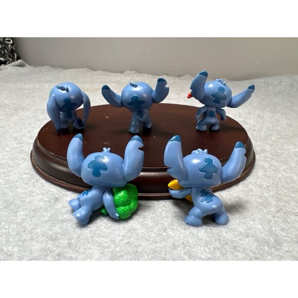 Just Play Disney Stitch Feed Me Series 3 Collectible Figures Set of 5 - Picture 6 of 8